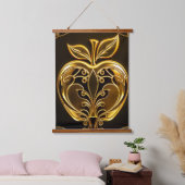 Aplle´1 Wandteppich Mit Holzrahmen (Schlafzimmer)