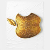 Aplle´4 Fleecedecke (Vorderseite)