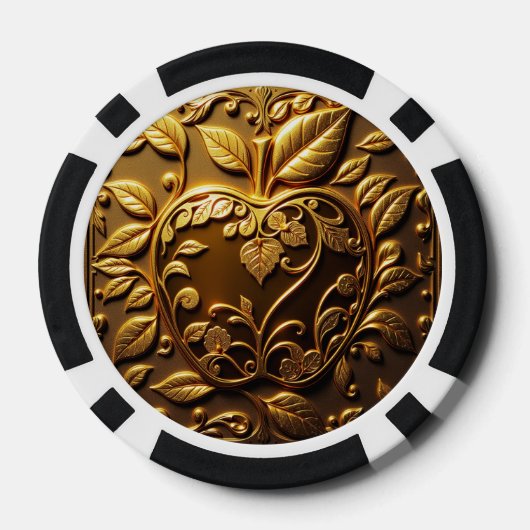 Aplle´5 Pokerchips (Rückseite)