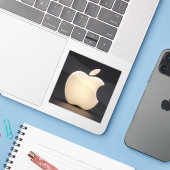 Aplle´6 Aufkleber (Laptop mit iPhone)