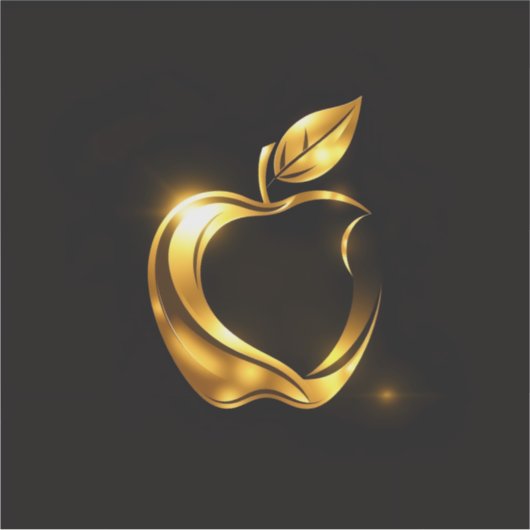 Aplle Aufkleber (Vorderseite)