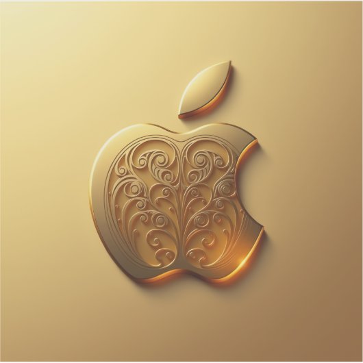 Aplle Aufkleber (Vorderseite)