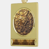 Aplle Banner-Ornament Gold (Links)