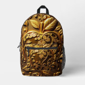 Aplle Bedruckter Rucksack (Vorderseite)