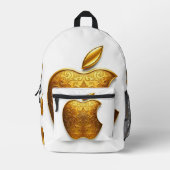 Aplle Bedruckter Rucksack (Vorderseite)