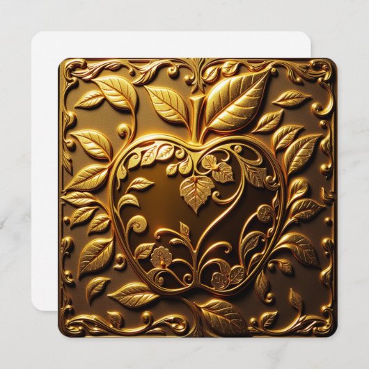 Aplle Feiertagskarte (Vorne/Hinten)