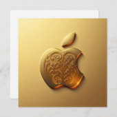 Aplle Feiertagskarte (Vorne/Hinten)