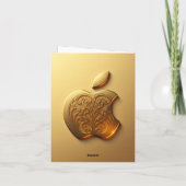 Aplle Feiertagskarte (Rückseite)