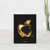 Aplle Feiertagskarte (Rückseite)