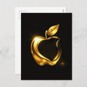 Aplle Feiertagspostkarte (Vorne/Hinten)