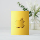 Aplle Feiertagspostkarte (Stehend Vorderseite)