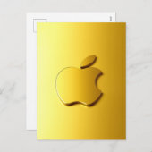 Aplle Feiertagspostkarte (Vorne/Hinten)