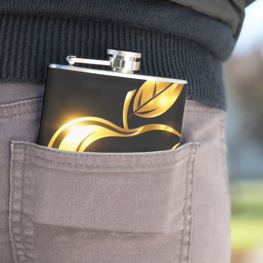 Aplle Flachmann (Beispiel)