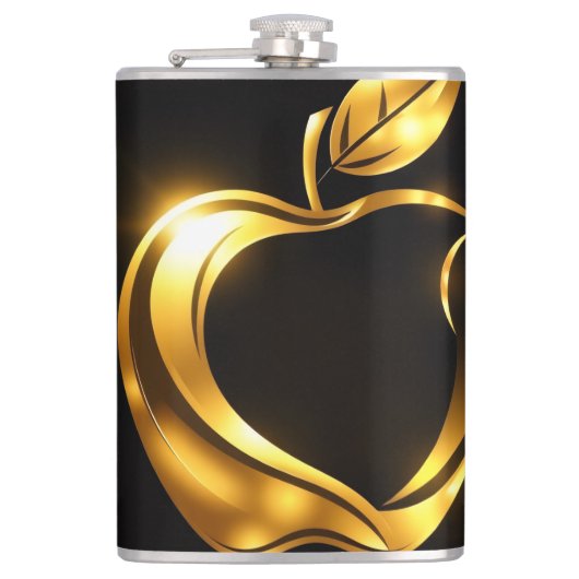 Aplle Flachmann (Vorderseite)