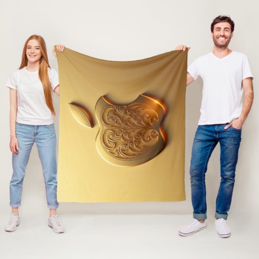 Aplle Fleecedecke (Beispiel)