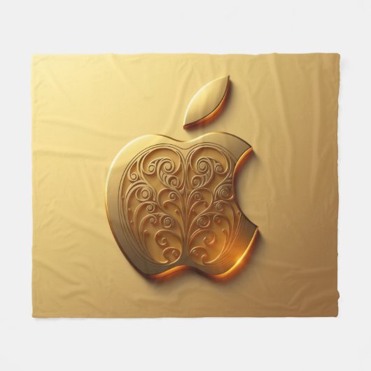 Aplle Fleecedecke (Vorderseite (Horizontal))