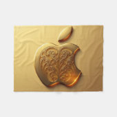 Aplle Fleecedecke (Vorderseite (Horizontal))