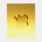 Aplle Fleecedecke (Vorderseite)