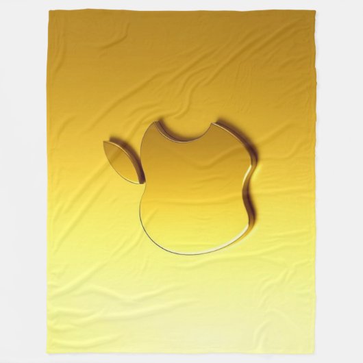 Aplle Fleecedecke (Vorderseite)