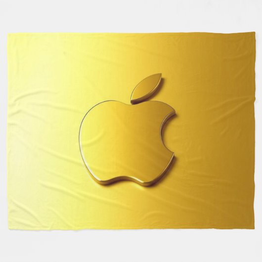 Aplle Fleecedecke (Vorderseite (Horizontal))