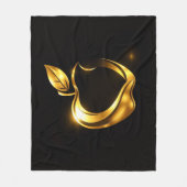 Aplle Fleecedecke (Vorderseite)