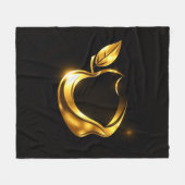 Aplle Fleecedecke (Vorderseite (Horizontal))