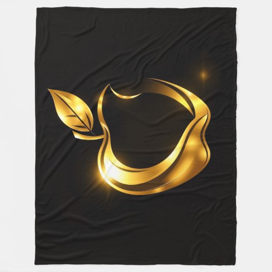 Aplle Fleecedecke (Vorderseite)