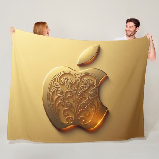 Aplle Fleecedecke (Beispiel)