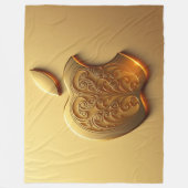 Aplle Fleecedecke (Vorderseite)