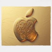 Aplle Fleecedecke (Vorderseite (Horizontal))