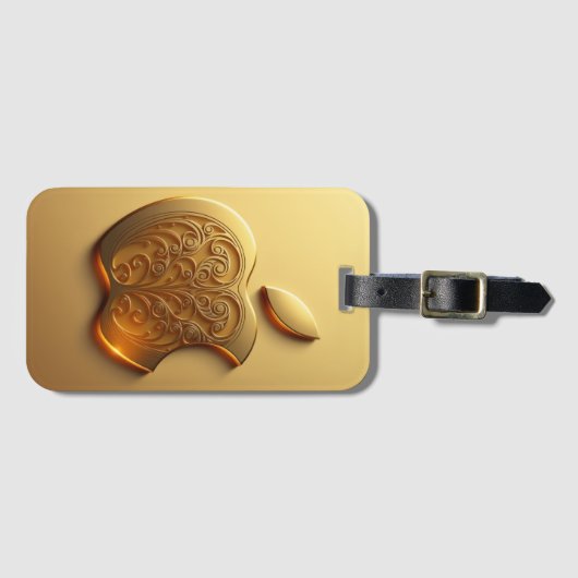 Aplle Gepäckanhänger (Vorderseite (Horizontal))