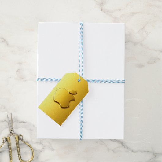 Aplle Geschenkanhänger (Mit Garn)