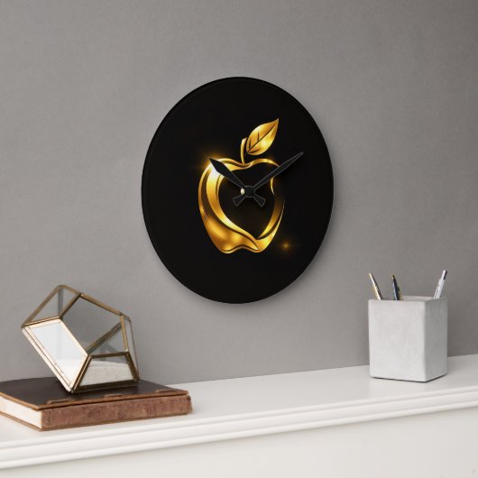 Aplle Große Wanduhr (Büro)