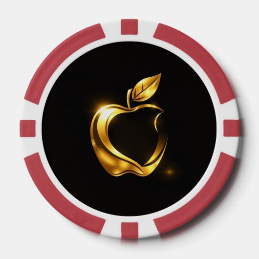 Aplle Pokerchips (Vorderseite)