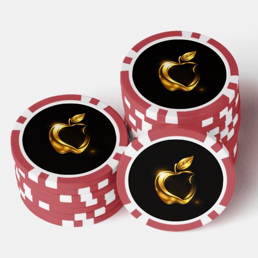 Aplle Pokerchips (Stapel)