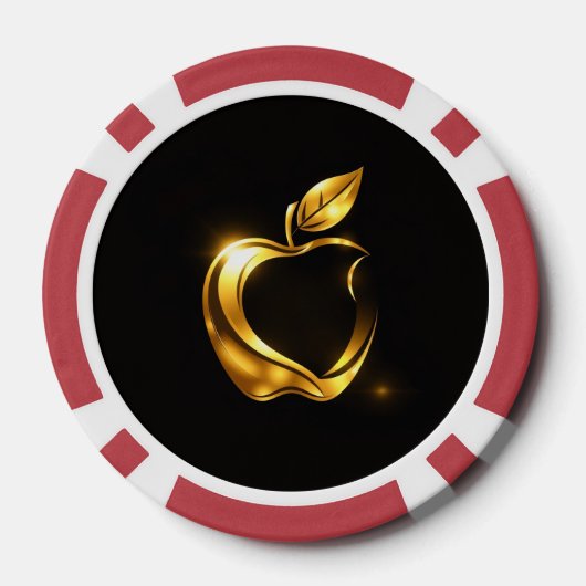 Aplle Pokerchips (Rückseite)