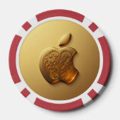 Aplle Pokerchips (Rückseite)