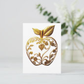 Aplle Postkarte (Stehend Vorderseite)