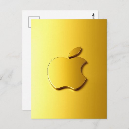 Aplle Postkarte (Vorne/Hinten)