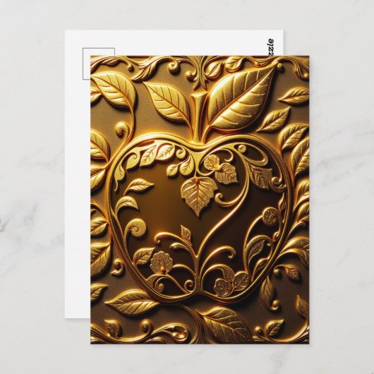 Aplle Postkarte (Vorne/Hinten)