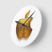 Aplle Runde Wanduhr (Winkel)