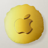 Aplle Rundes Kissen (Rückseite)
