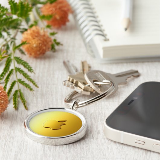 Aplle Schlüsselanhänger (Seite)