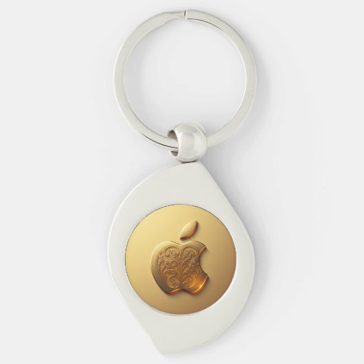Aplle Schlüsselanhänger (Vorderseite)