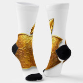 Aplle Socken (Gewinkelt)