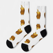 Aplle Socken (Linkes Detail)