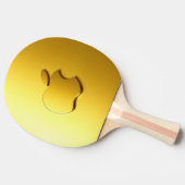 Aplle Tischtennis Schläger (Seitenansicht)