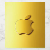 Aplle Weinetikett (Einzelnes Label)