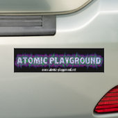 APLogoBumper, www.atomic-playground.net Autoaufkleber (Auf Auto)
