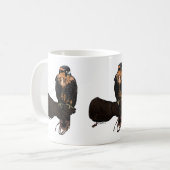 Aplomado Falcon on Glove Kaffeetasse (Vorderseite Links)